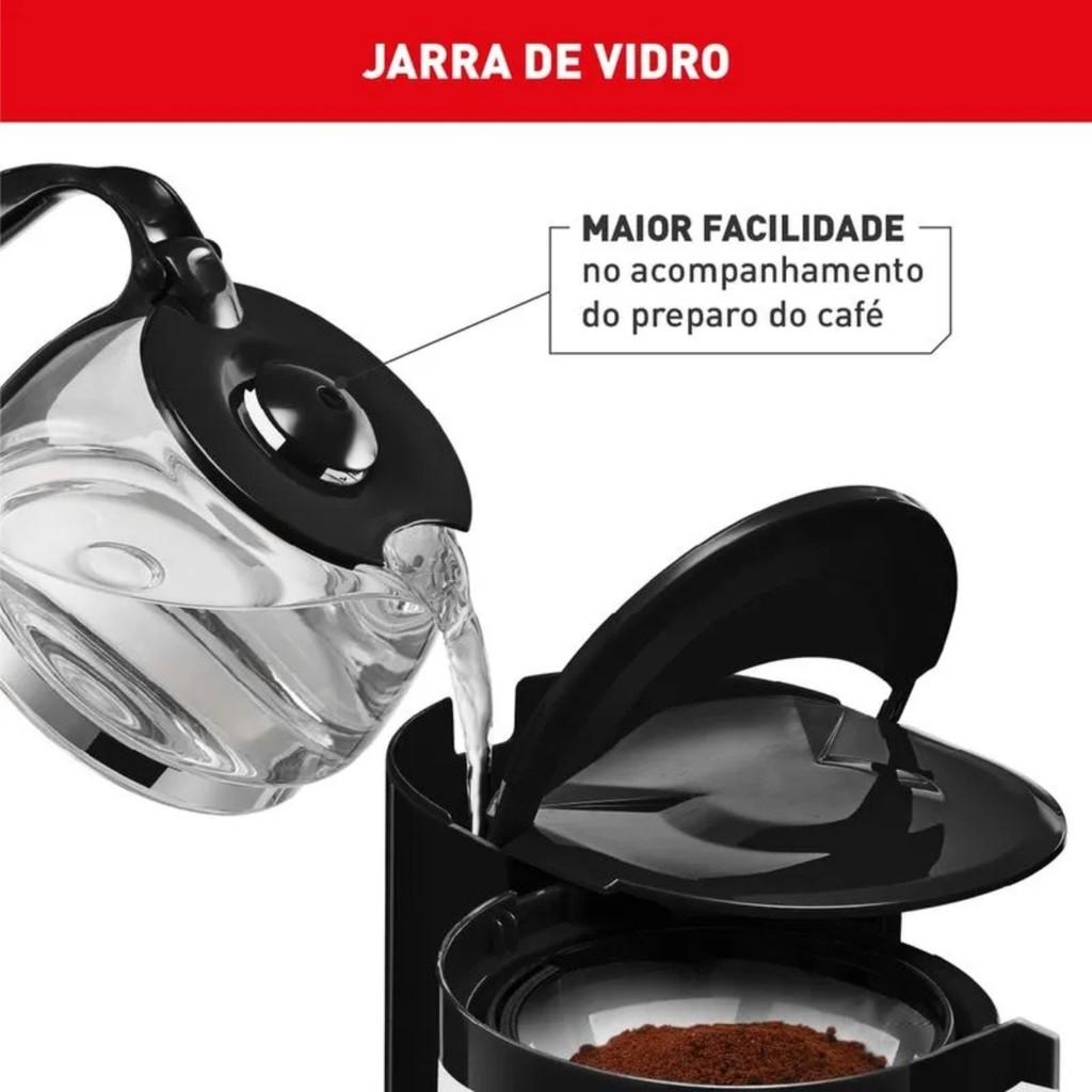 Cafeteira Elétrica Arno Perfectta Cfpi 600ml Inox 110v Com Jarra De Vidro E Filtro Permanente
