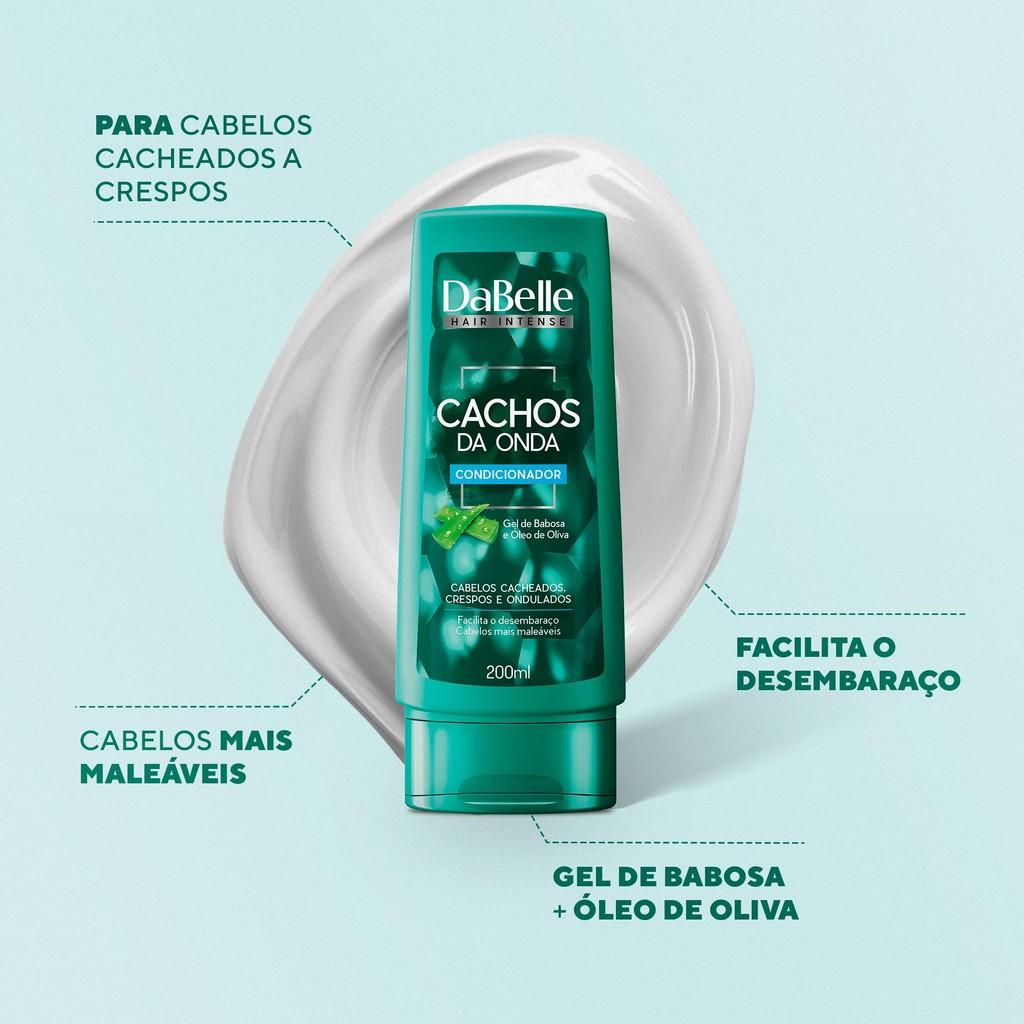 Kit Essencial PLUS Cachos Da Onda Dabelle Hair - 4 Produtos