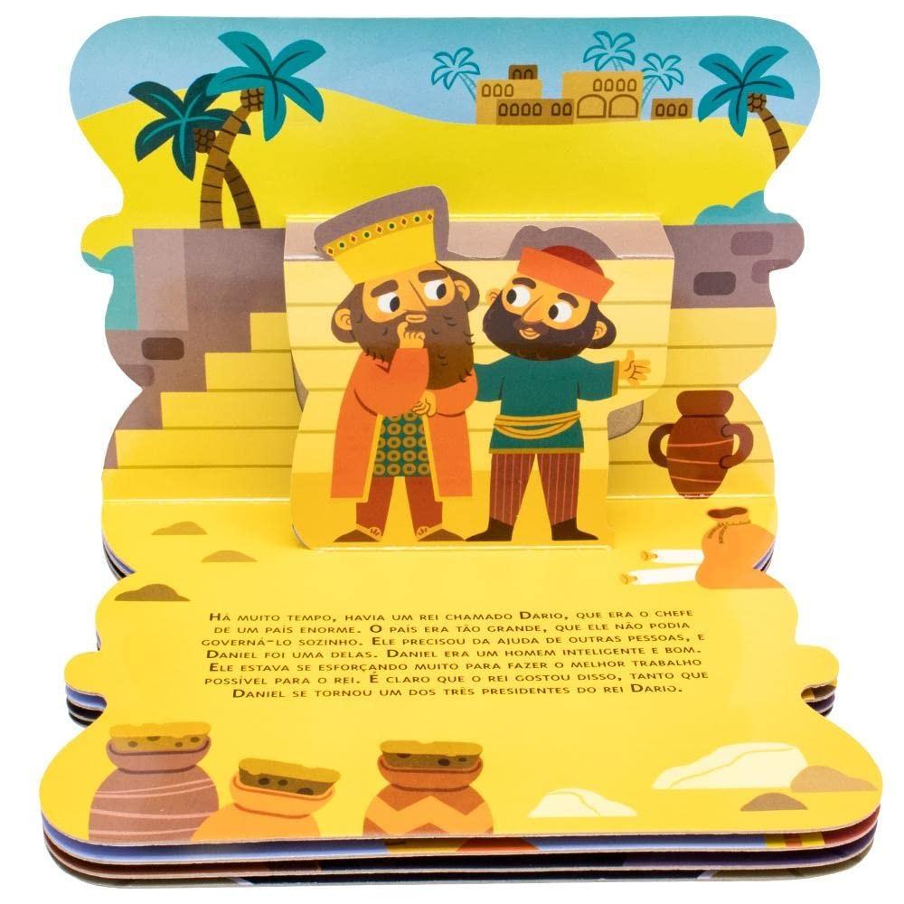 Bíblicos Pop-up Daniel Na Cova Dos Leões Capa Dura