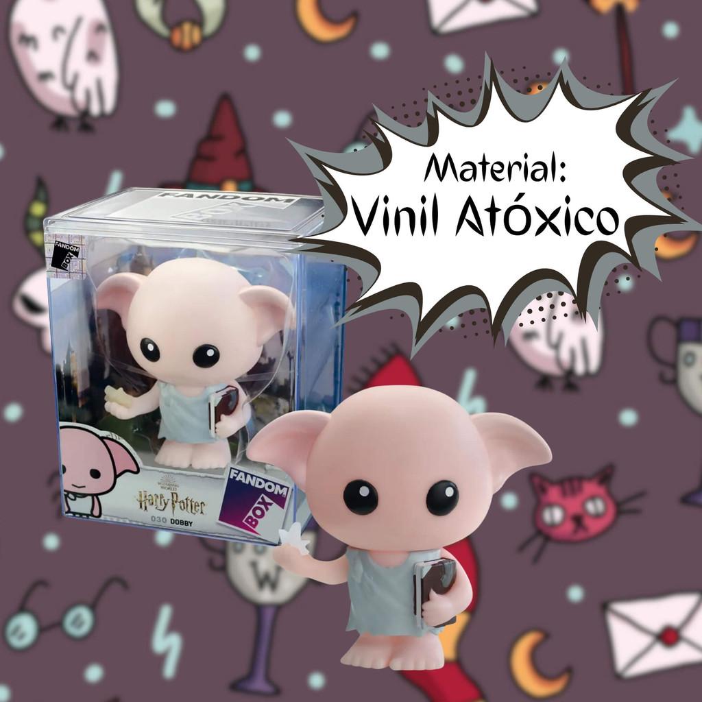 Boneco Colecionável Fandom Box Dobby Saga Harry Potter Vinil Atóxico Líder
