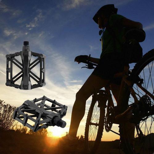 Pedal Plataforma Alumínio Esfera Rosca Grossa 9/16 Mtb Bmx