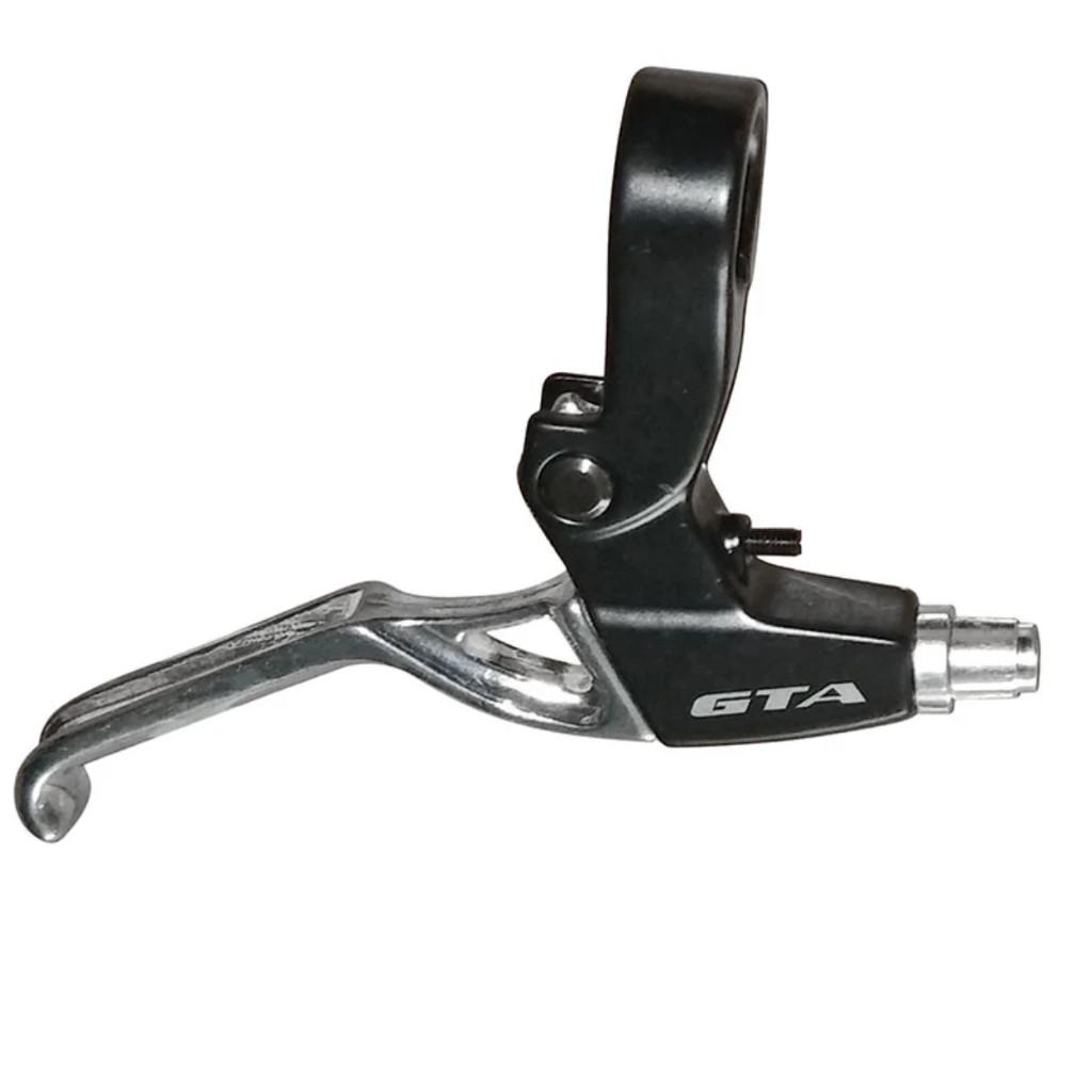 Manete De Freio Cromado Bike Maçaneta V-brake Gta Alumínio Par