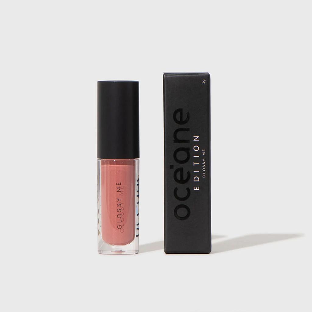 Océane Edition Glossy Me Shimmer Brown - Mini Brilho Labial 1g