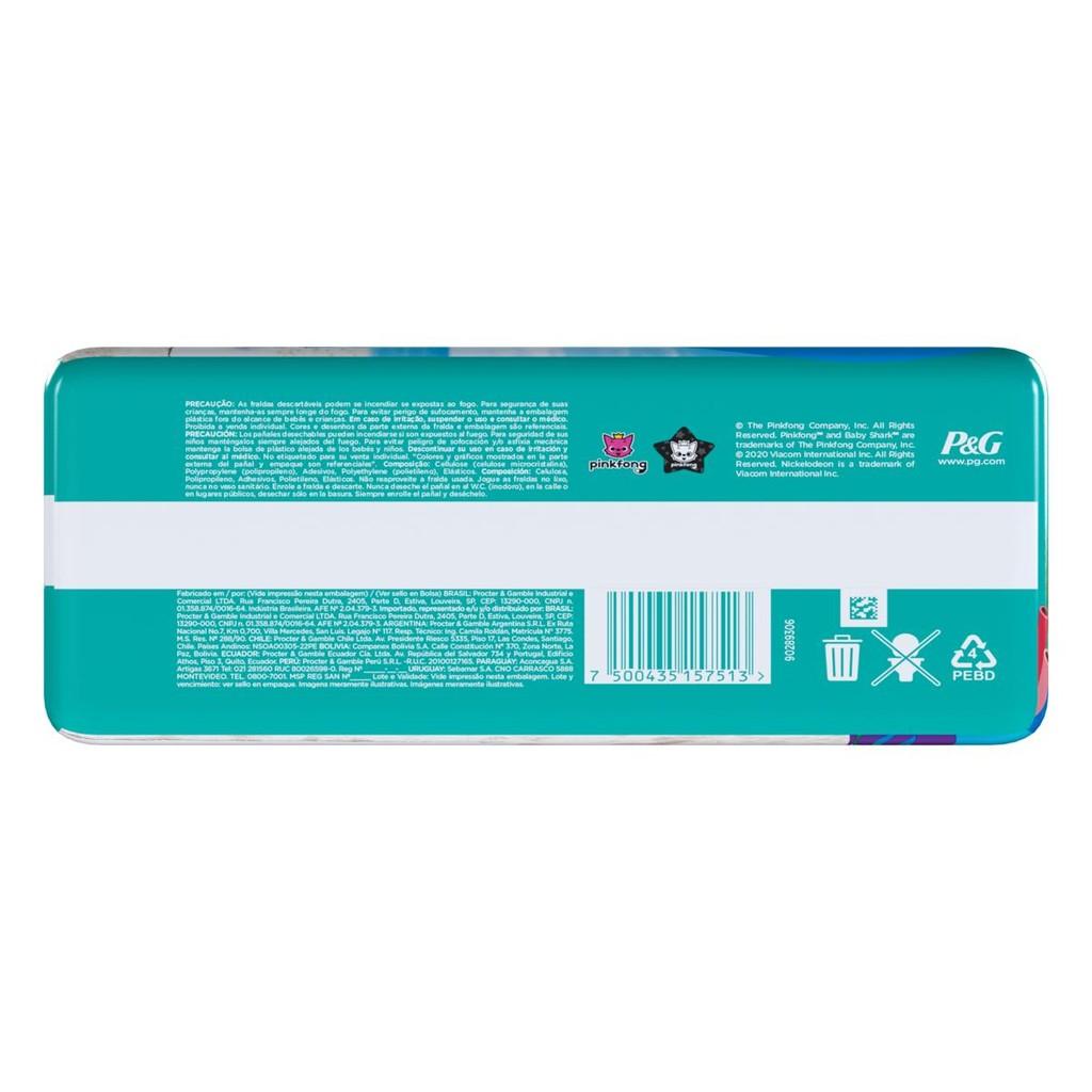 Fralda Para Água Pampers Baby Shark Splashers P-m Com 12un
