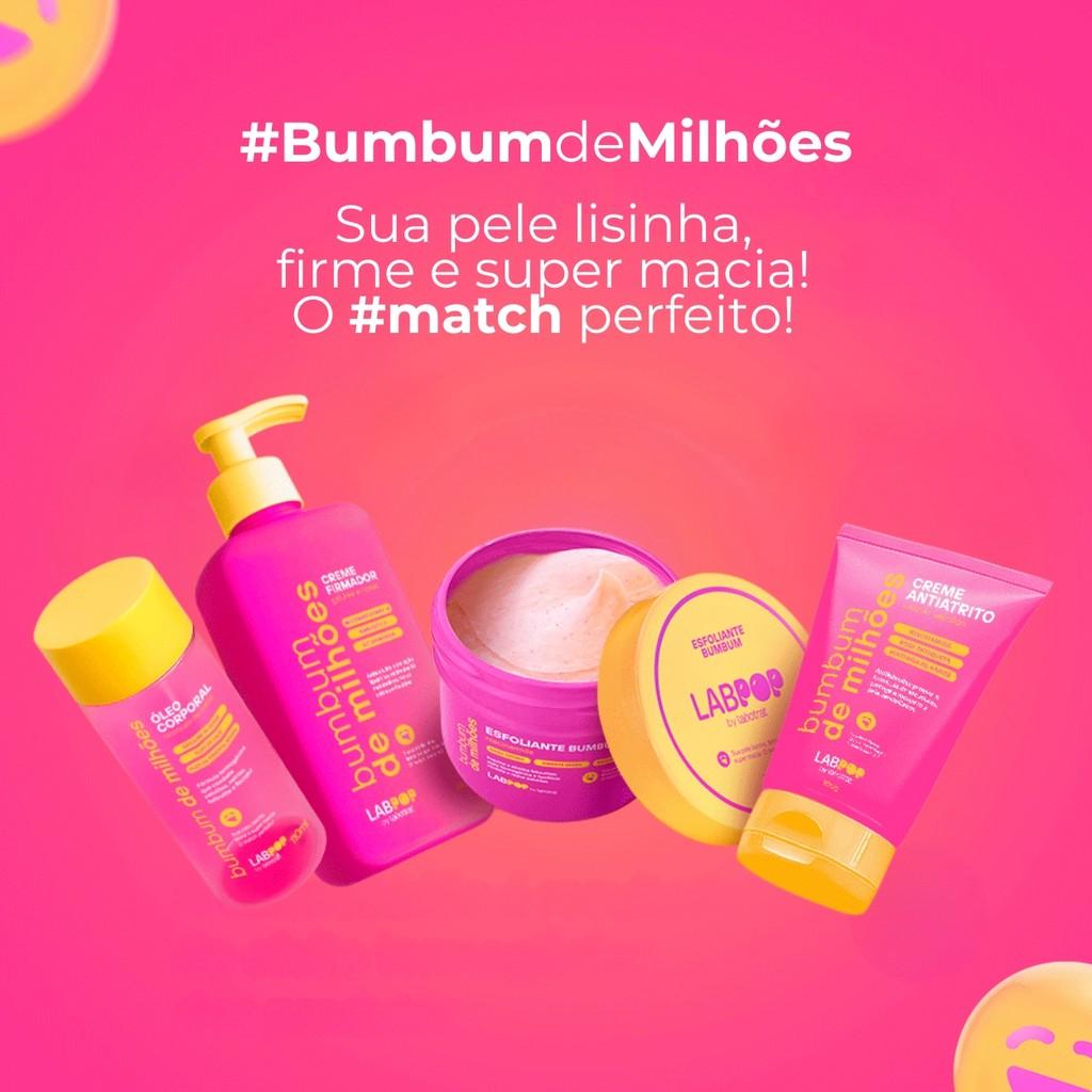 Kit Completo Cuidado Corporal Bumbum Milhões Labpop Labotrat