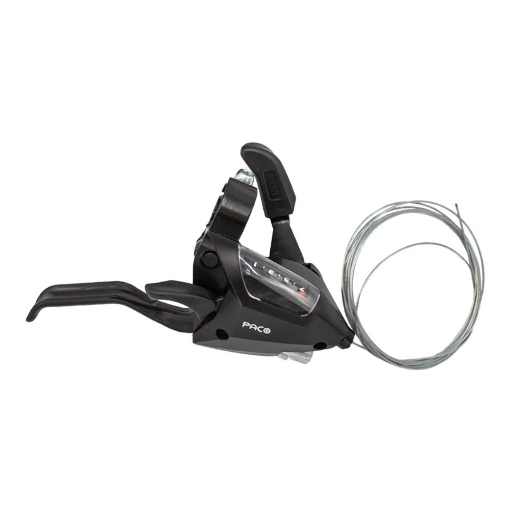 Alavanca Passador Trocador 21v Tipo Shimano Aluminio Paco Bike Mtb