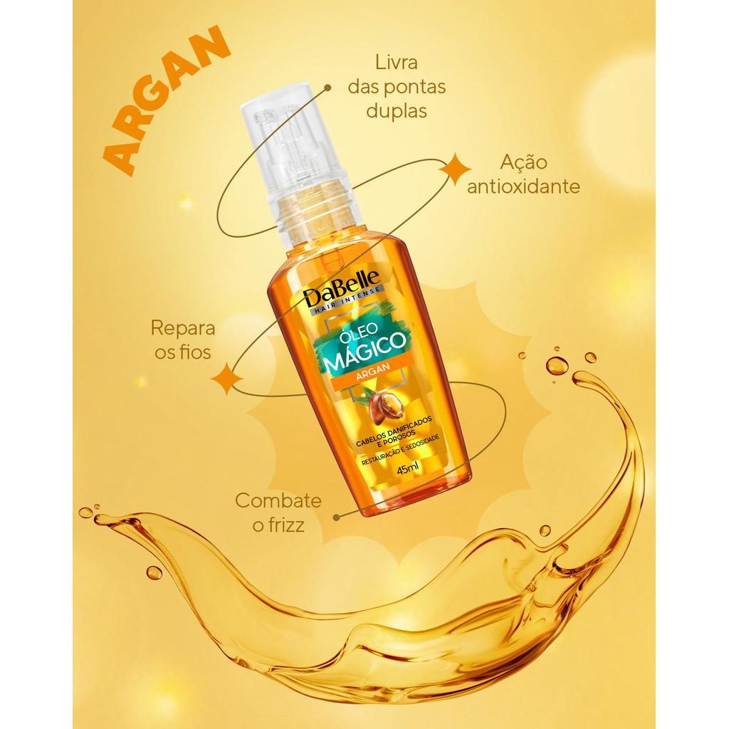 Óleo Mágico Argan - Dabelle Hair 45ml
