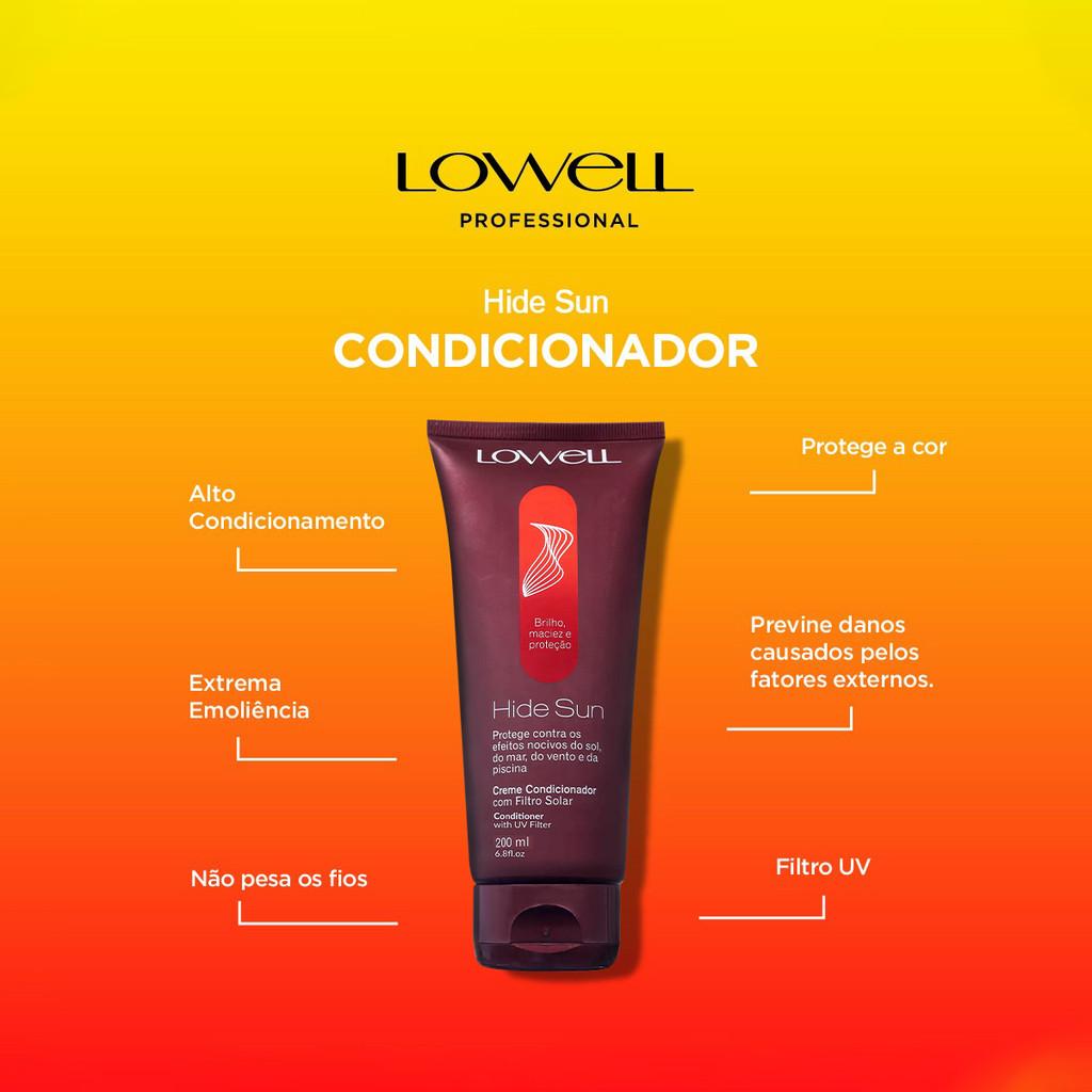 Kit Lowell Hide Sun Duo Spray Hidratante (3 Produtos)