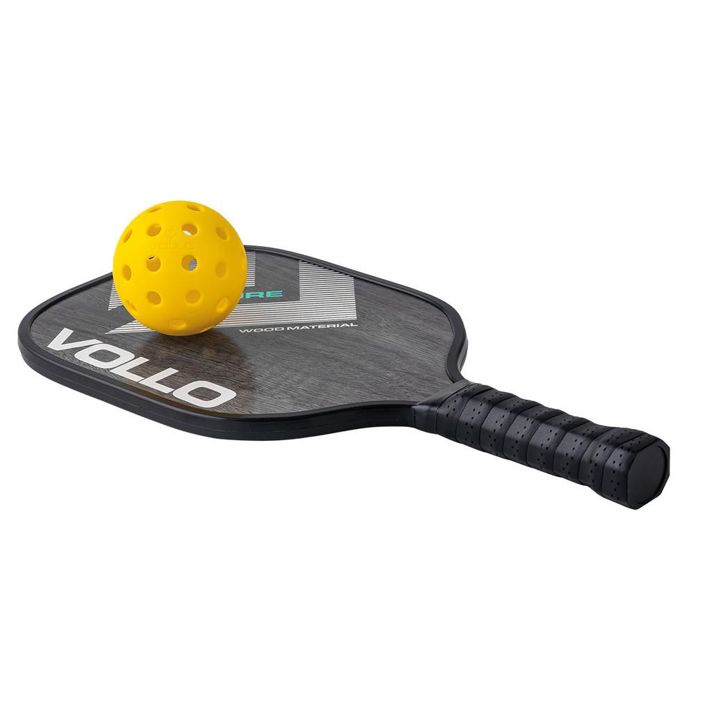 Kit Pickleball Lazer 2 Raquetes 4 Bolas E Bolsa Vollo