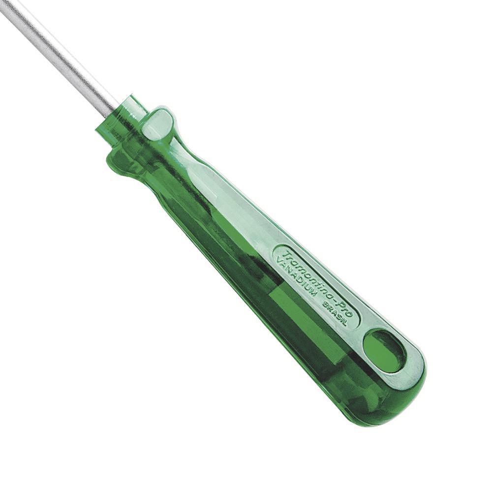 Chave De Fenda Canhão Em Aço Cromo Vanádio 4 Mm Tramontina PRO