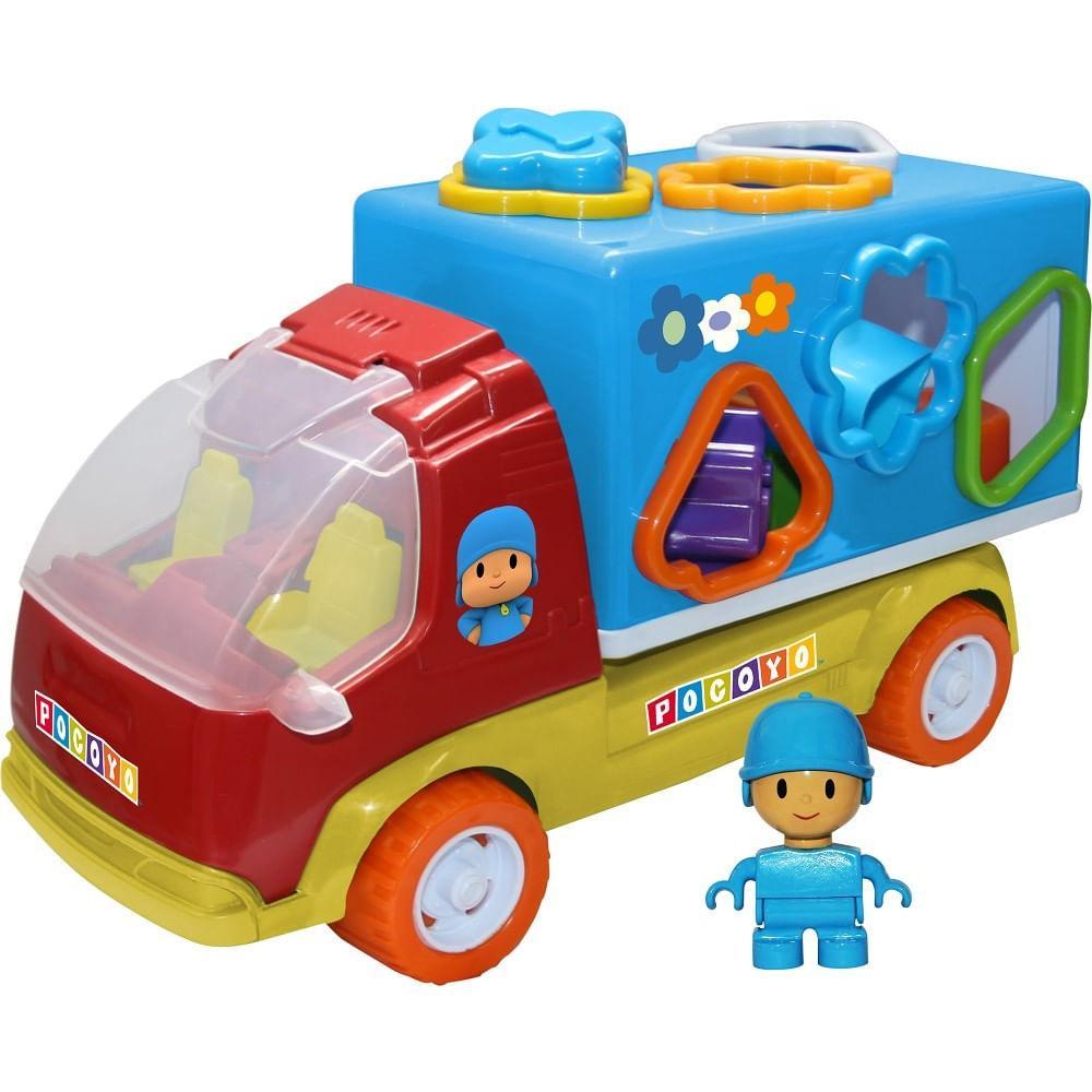 Boneco Pocoyo E Caminhão Com Formas - Monte Líbano