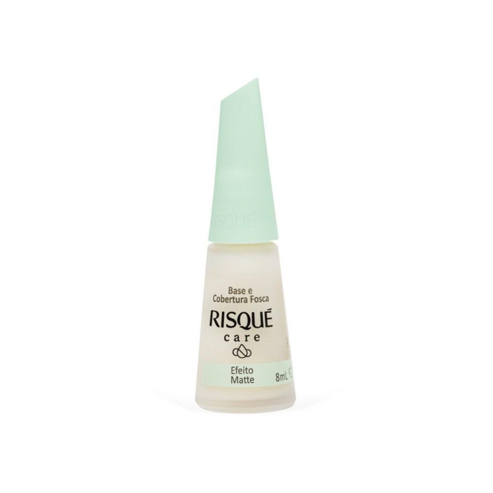 Esmalte Risqué Care Base E Cobertura Fosca Homem 8ml
