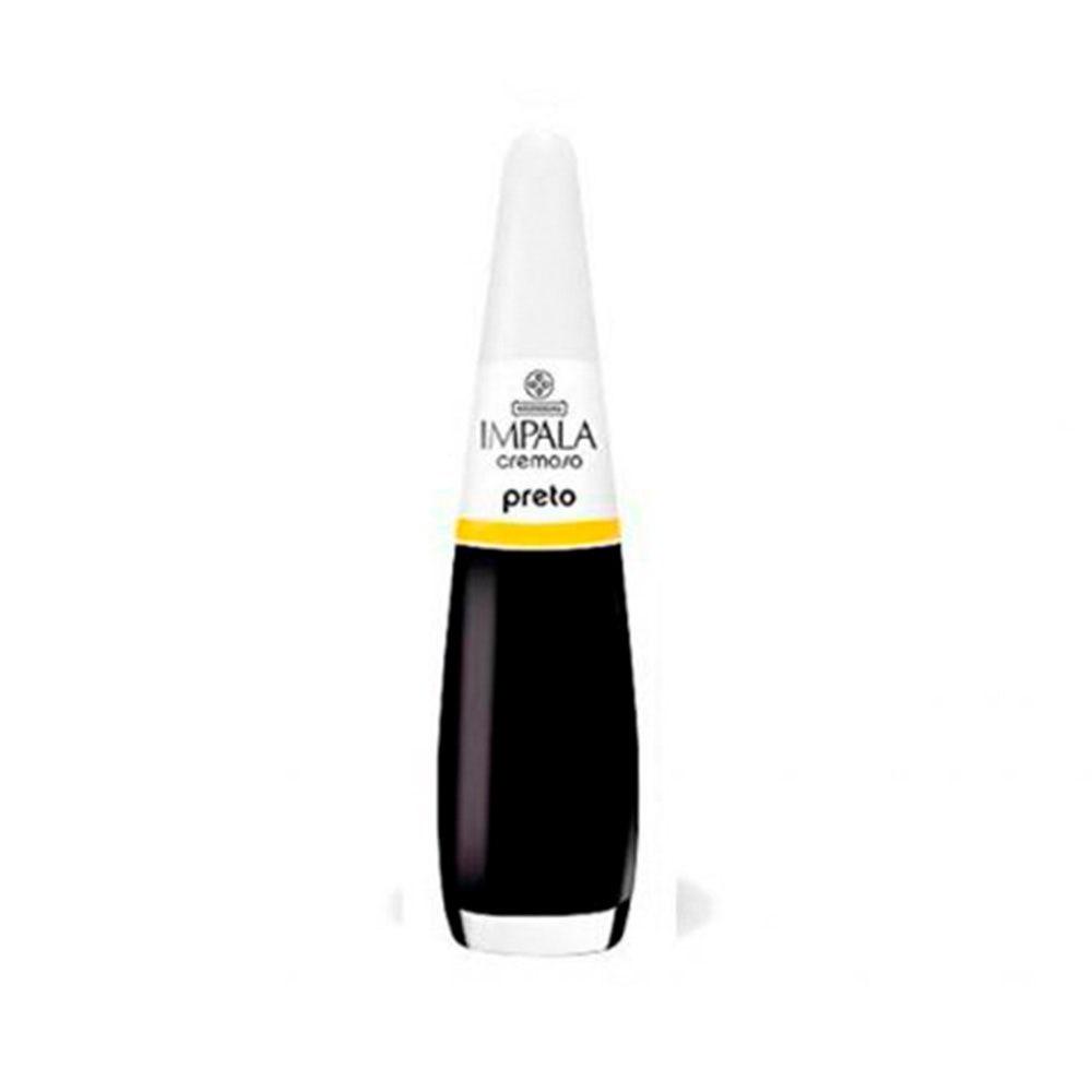 Esmalte Para Unhas Impala Cremoso Preto