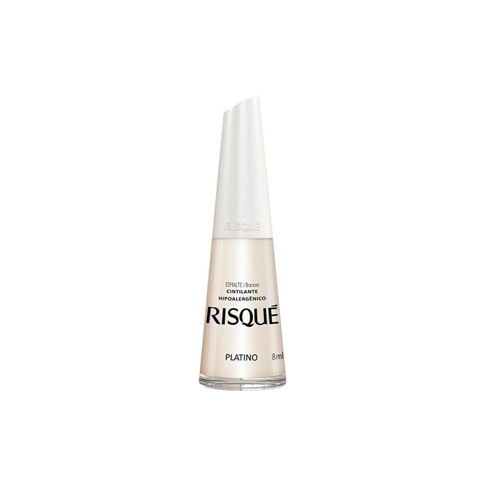 Esmalte Risqué Cintilante Platino
