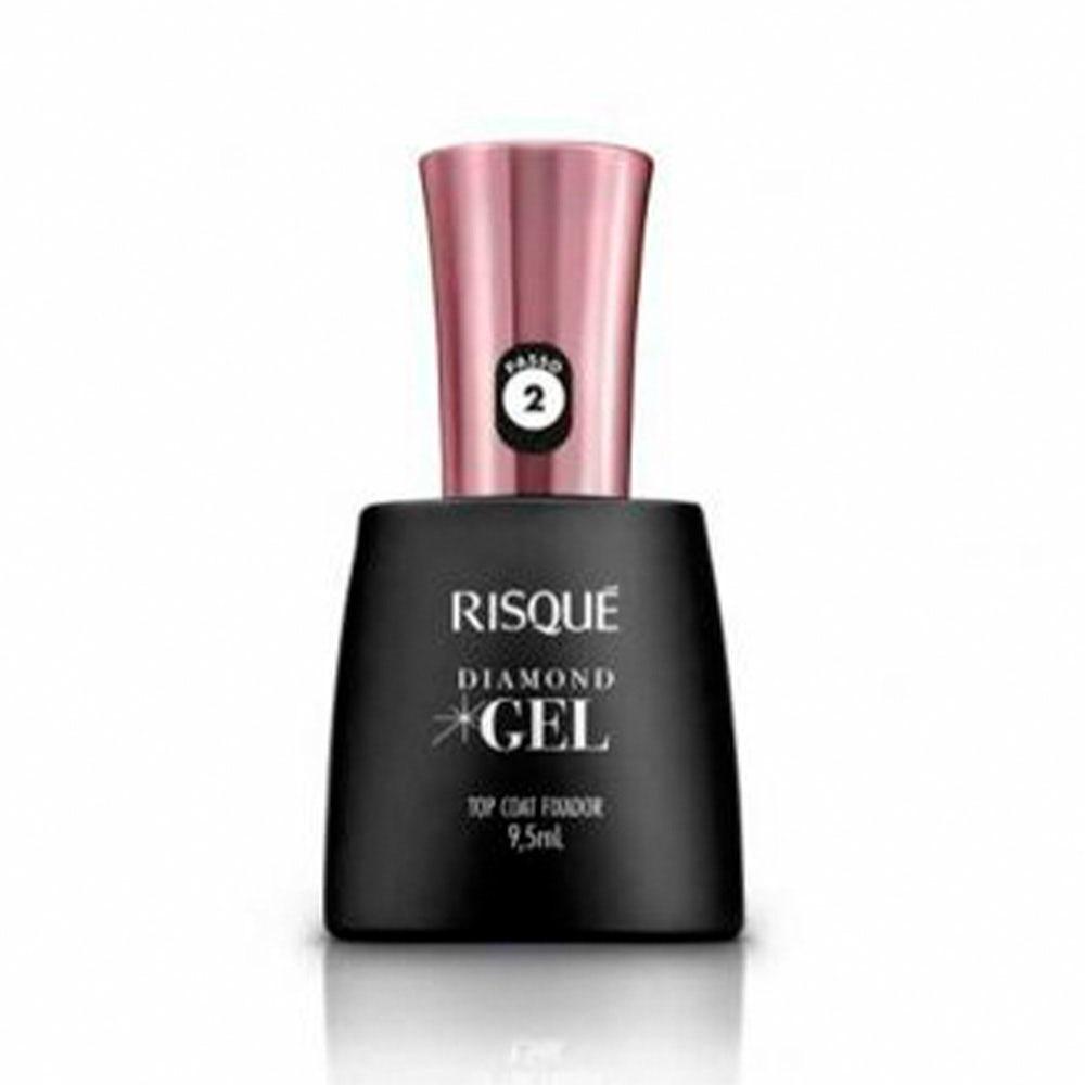 Esmalte Risqué Diamond Gel Top Coat Fixador