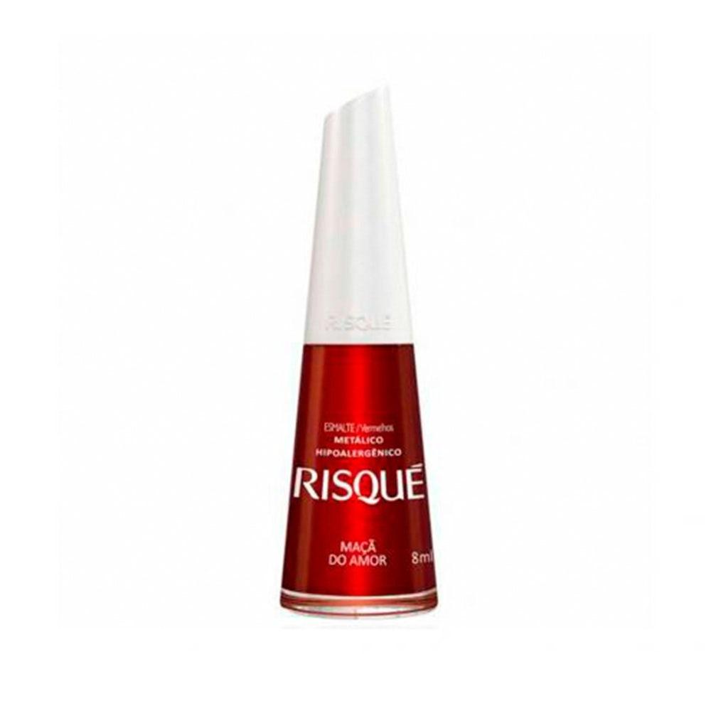 Esmalte Risqué Metálico Maçã Do Amor