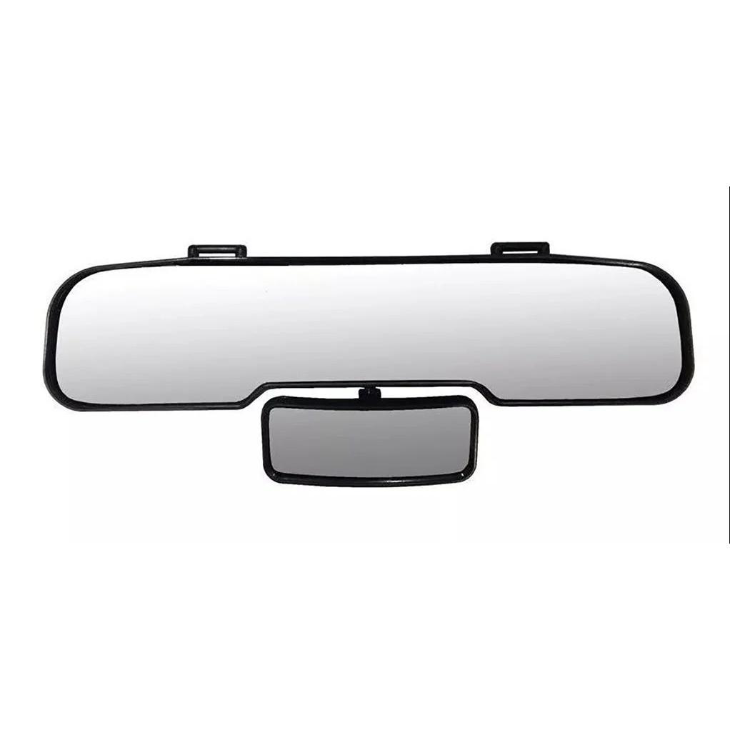 Espelho Retrovisor Interno Ajustável Carro Segurança Bebê Vigia Mamãe Universal 2 Em 1