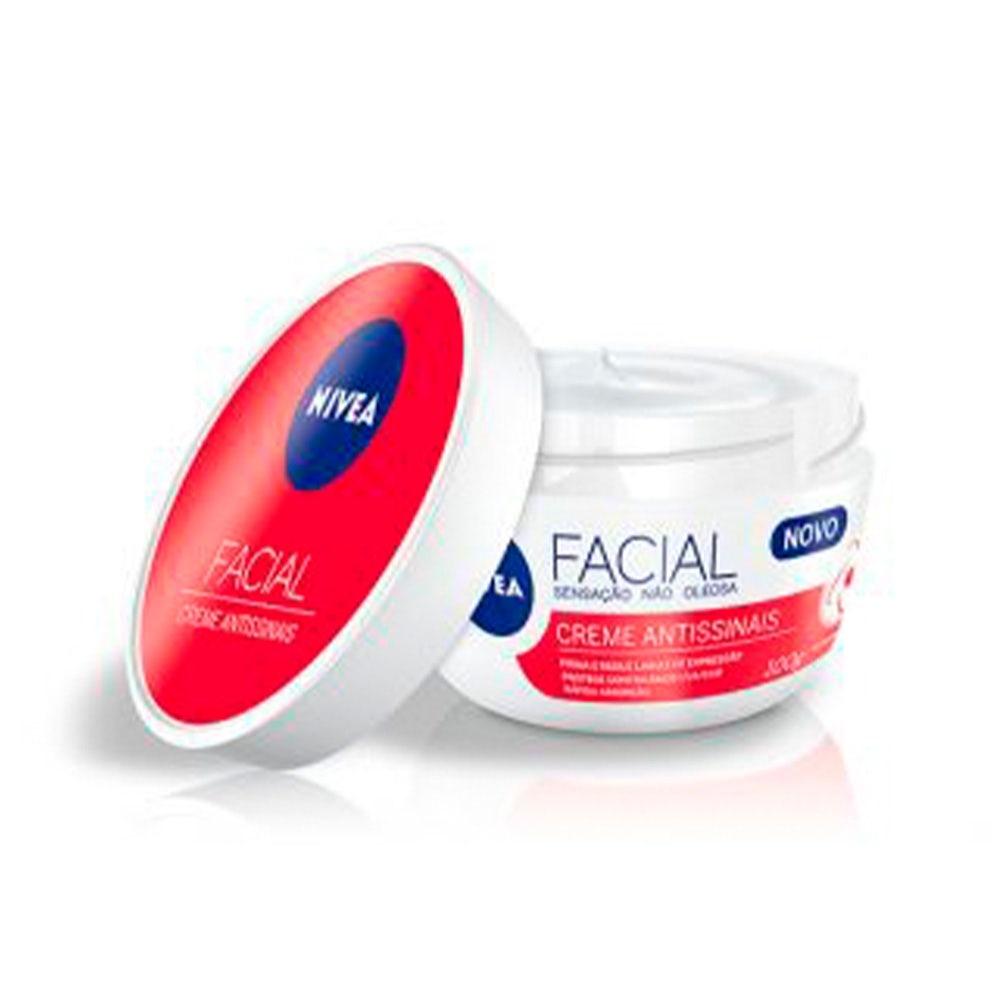 Creme Hidratante Facial Nivea Antissinais 100g