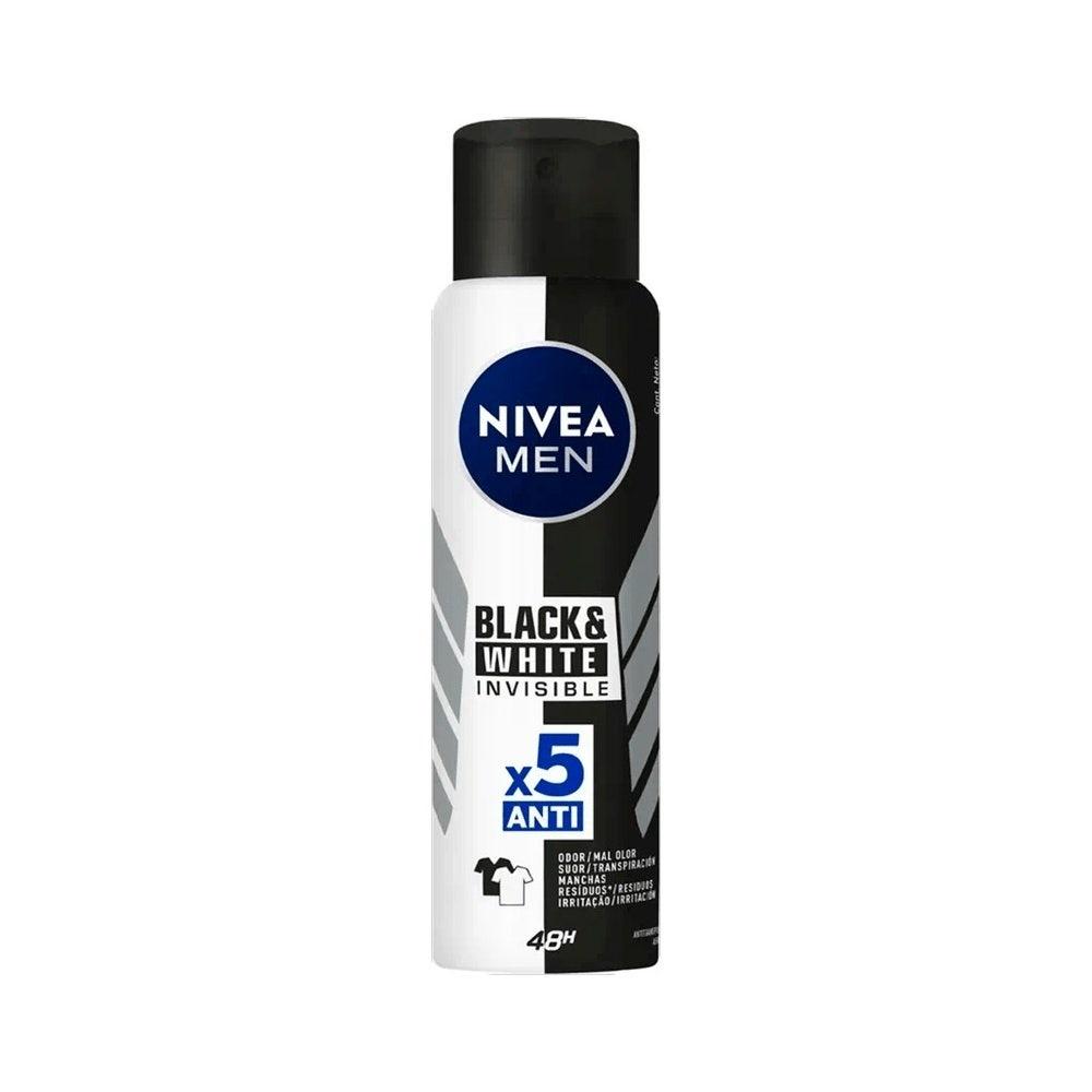 Desodorante Aerossol Nivea For Men Invisible Black E White Power 150ml