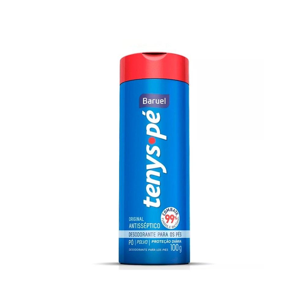 Talco Para Pés Tenys Pe Baruel Po Original 100g