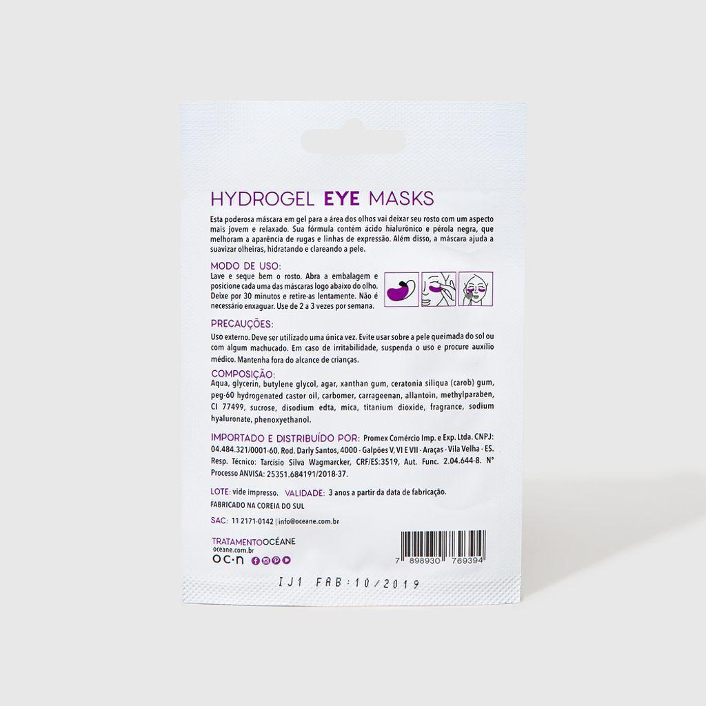 Máscaras Para Olhos Com Ácido Hialurônico - Hydrogel Eye Masks 2un