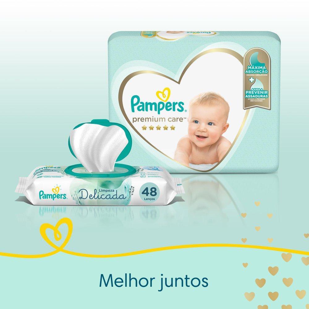 Fralda Pampers Premium Care Mega P 40 Unidades