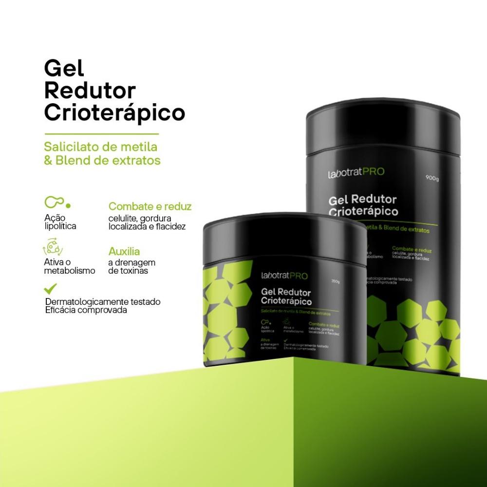 Gel Redutor Celulite Gordura Crioterápico Labotrat 900g