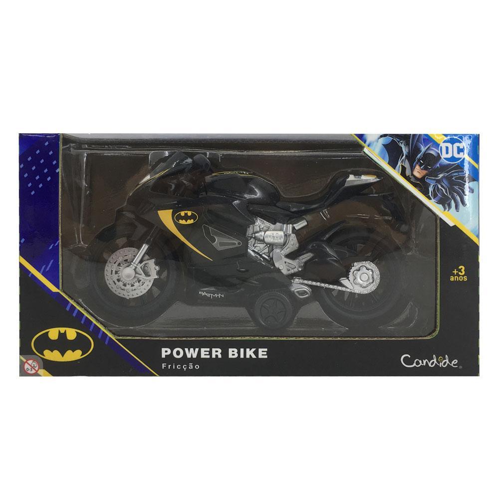 Veiculo Moto De Fricção - Power Bike Batman
