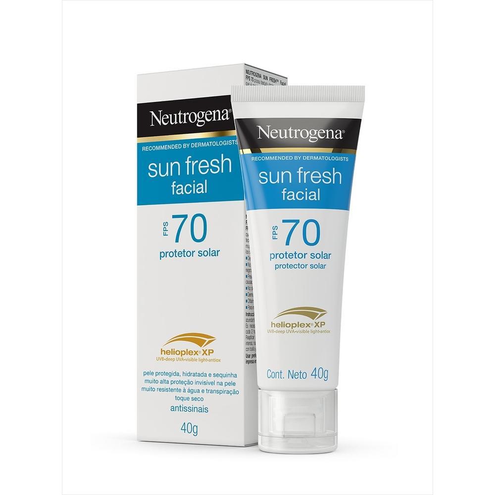 Protetor Solar Facial Neutrogena Sun Fresh Fps70 40g