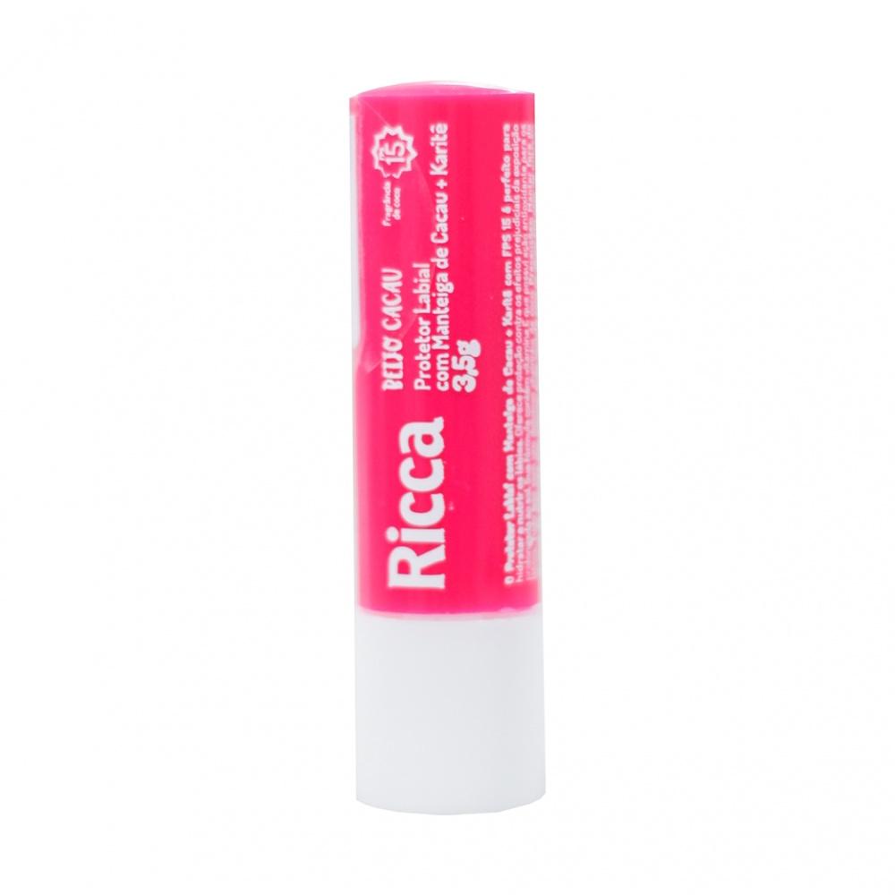 Protetor Labial Ricca Manteiga Cacau E Karité