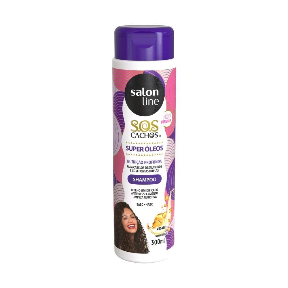 Shampoo Sos Cachos Super Óleos Salon Line 300ml