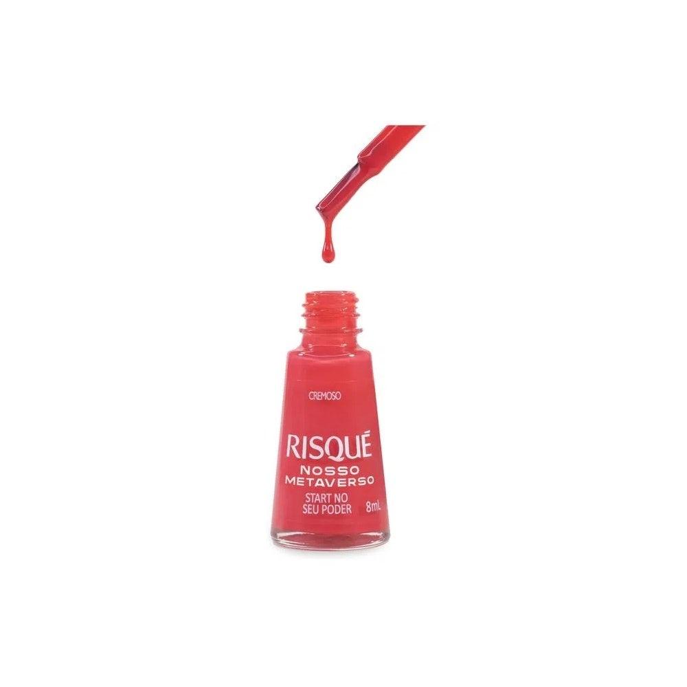 Esmalte Cremoso Risqué Nosso Metaverso Start No Poder 8ml
