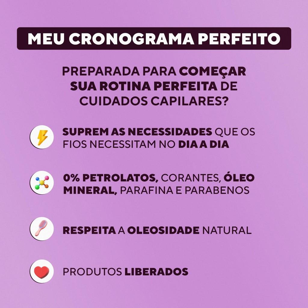 Creme Para Pentear Meu Cronograma Perfeito Dabelle Hair 270g