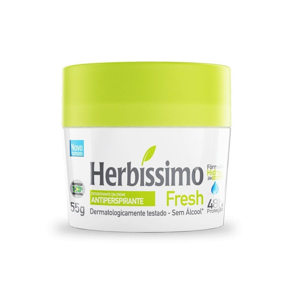 Desodorante Creme Herbissimo Fresh 55g