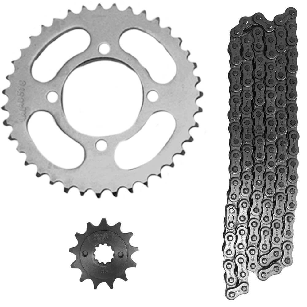 Kit Relação Transmissão Moto Kasinski Comet 150 2010 A