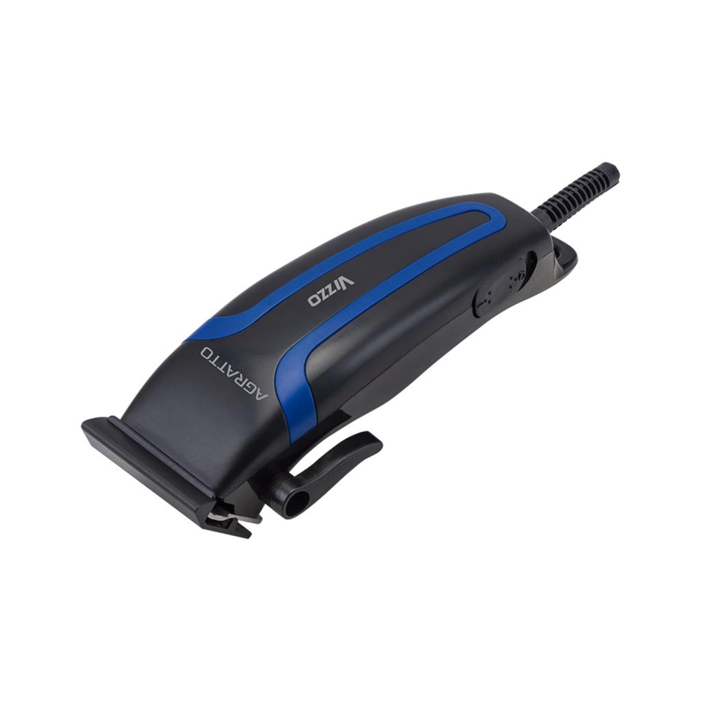 Maquina De Cortar Cabelo Agratto Vizzo 220v Silenciosa Com Pentes E Tesoura Kit Original