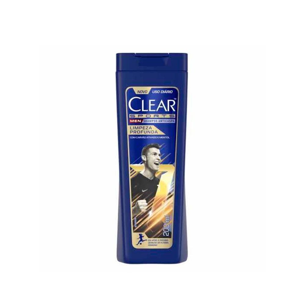 Shampoo Anticaspa Clear Men Limpeza Profunda 200ml