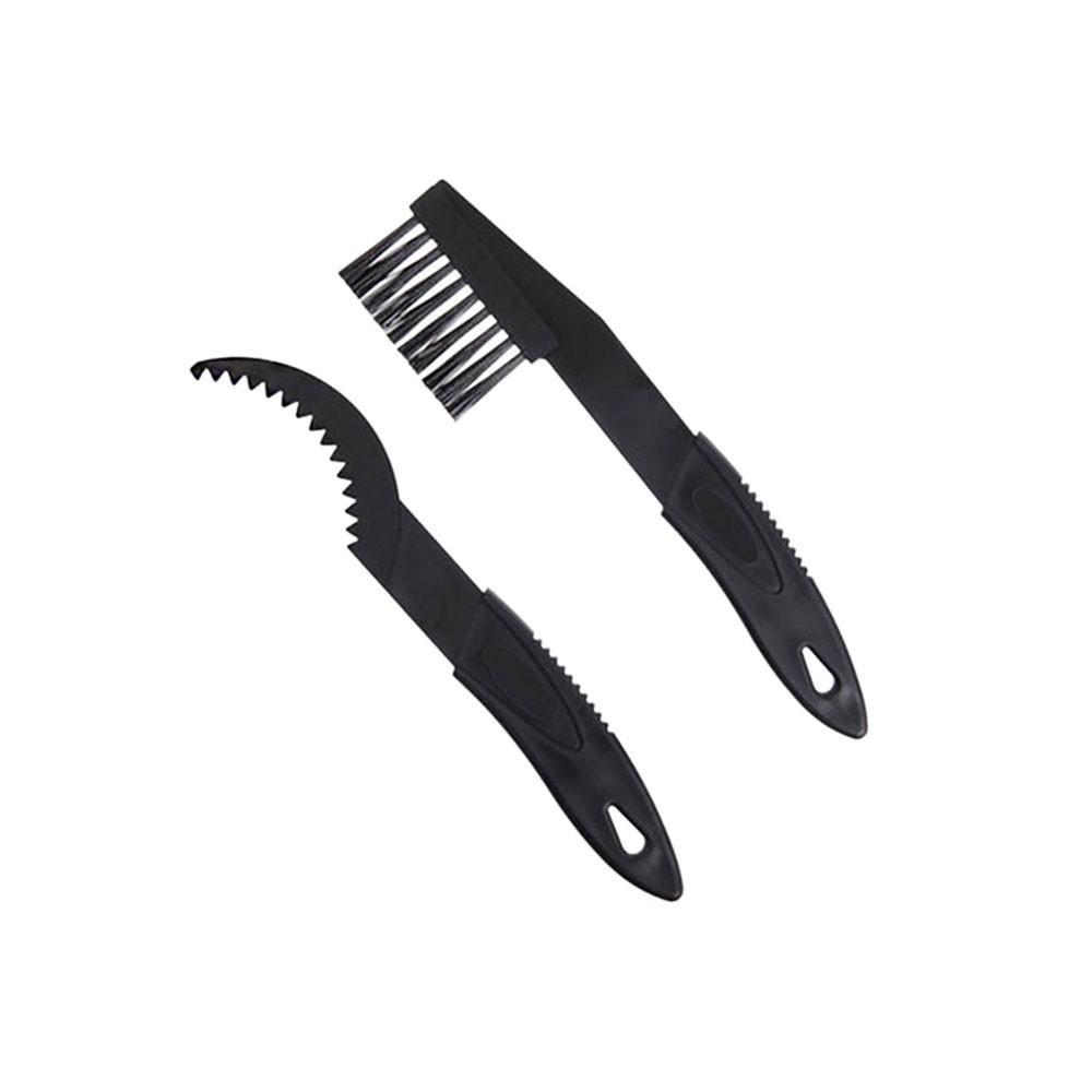 Kit Escovas Para Limpeza De Correntes K7 Catraca Bicicletas
