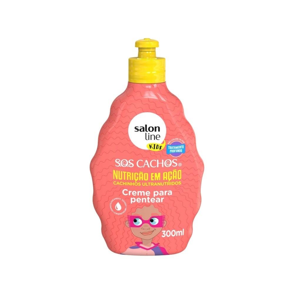 Creme Para Pentear Salon Line Sos Kids Nutrição Em Ação 300ml
