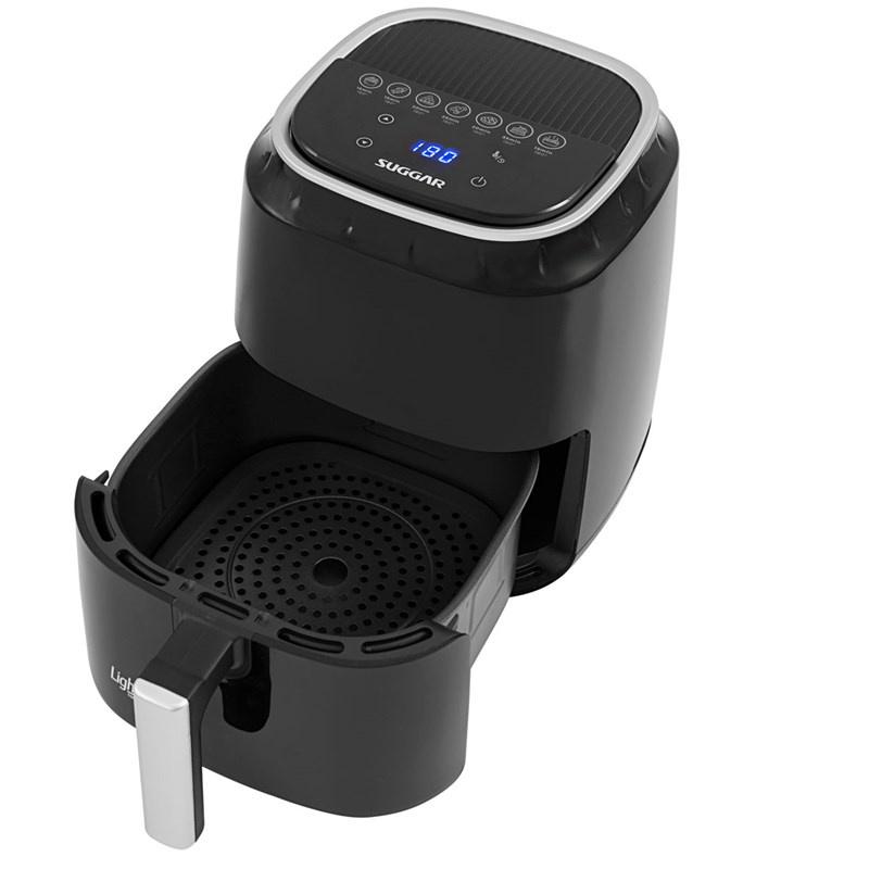 Fritadeira Light Fry Touch Control 4 Litros Preta Suggar