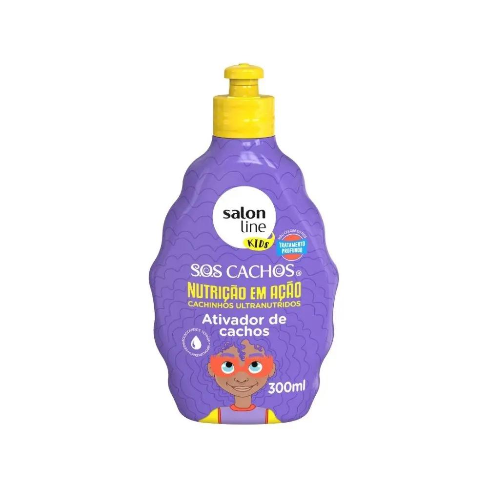 Ativador De Cachos Salon Line Sos Cachos Kids Nutrição Em Ação 300ml