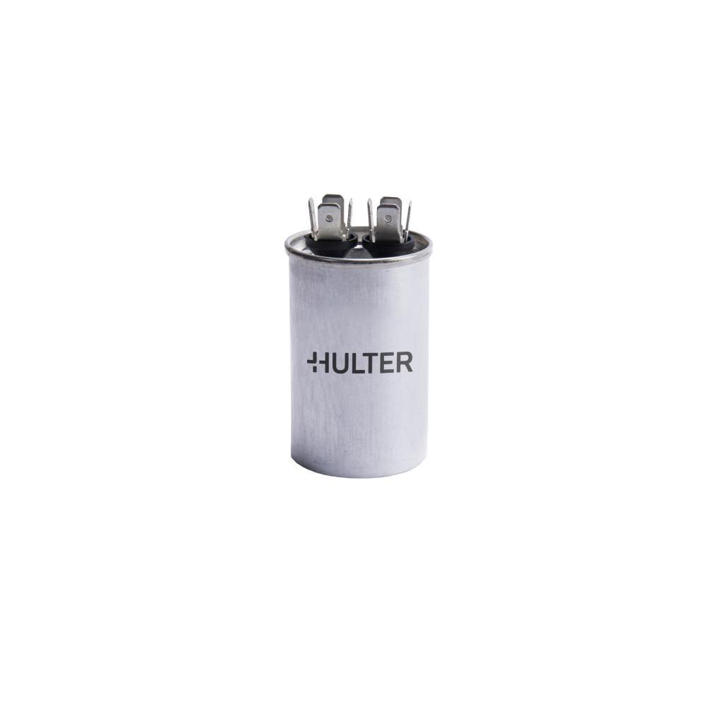 Capacitor Duplo 22+6 Mfd Terminal De Metal Hulter - 440V