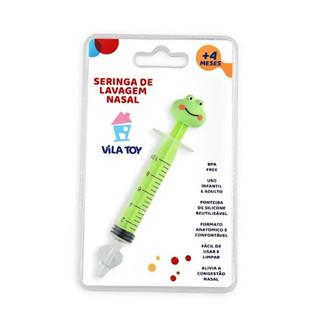 Seringa Vila Toy Para Lavagem Nasal Sapo