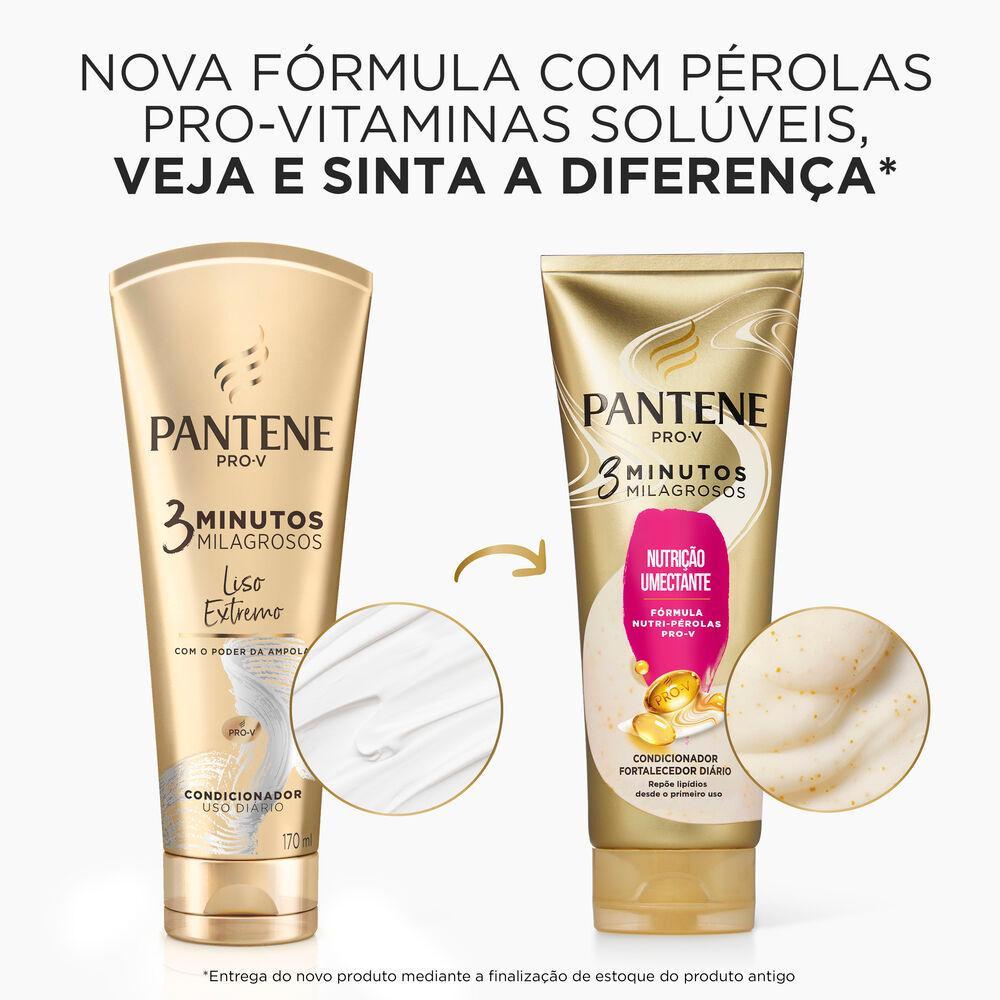 Condicionador Pantene 3 Minutos Milagrosos Liso Extremo 170ml
