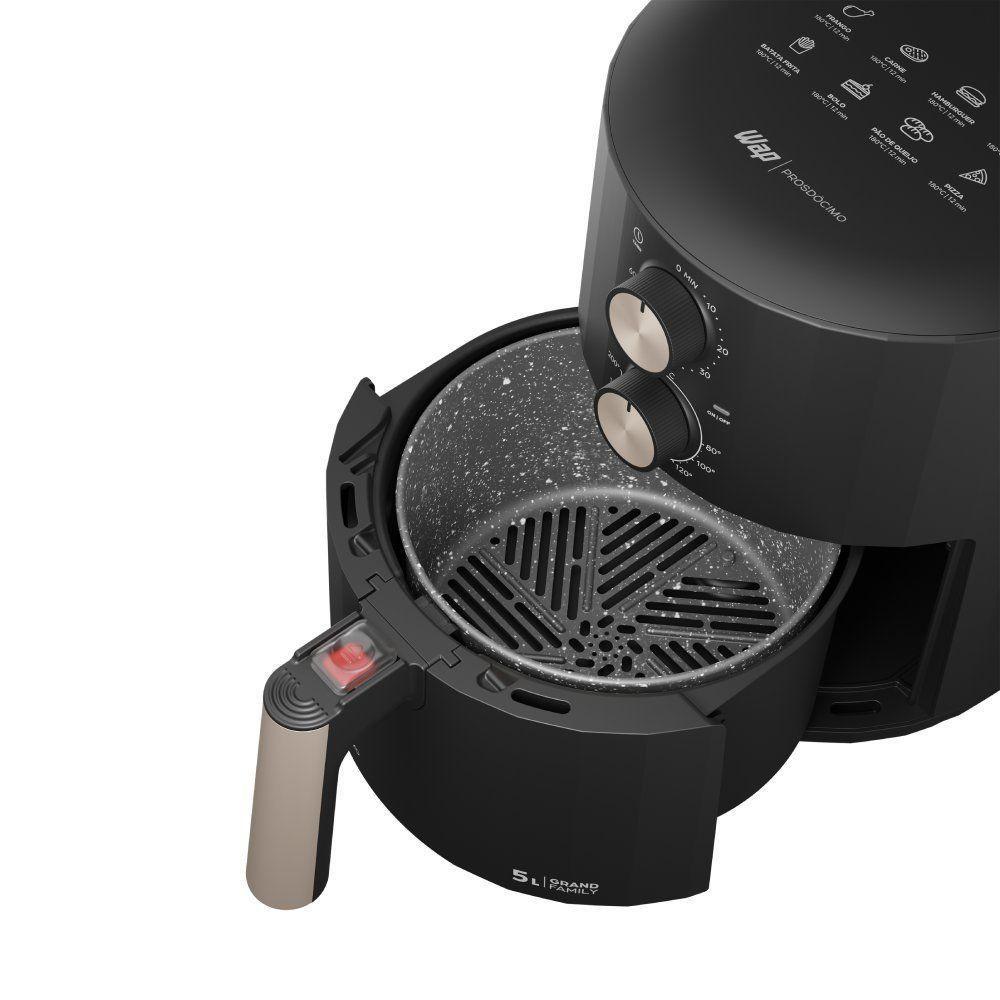Fritadeira Elétrica Sem Óleo Wap Grand 5L 220V