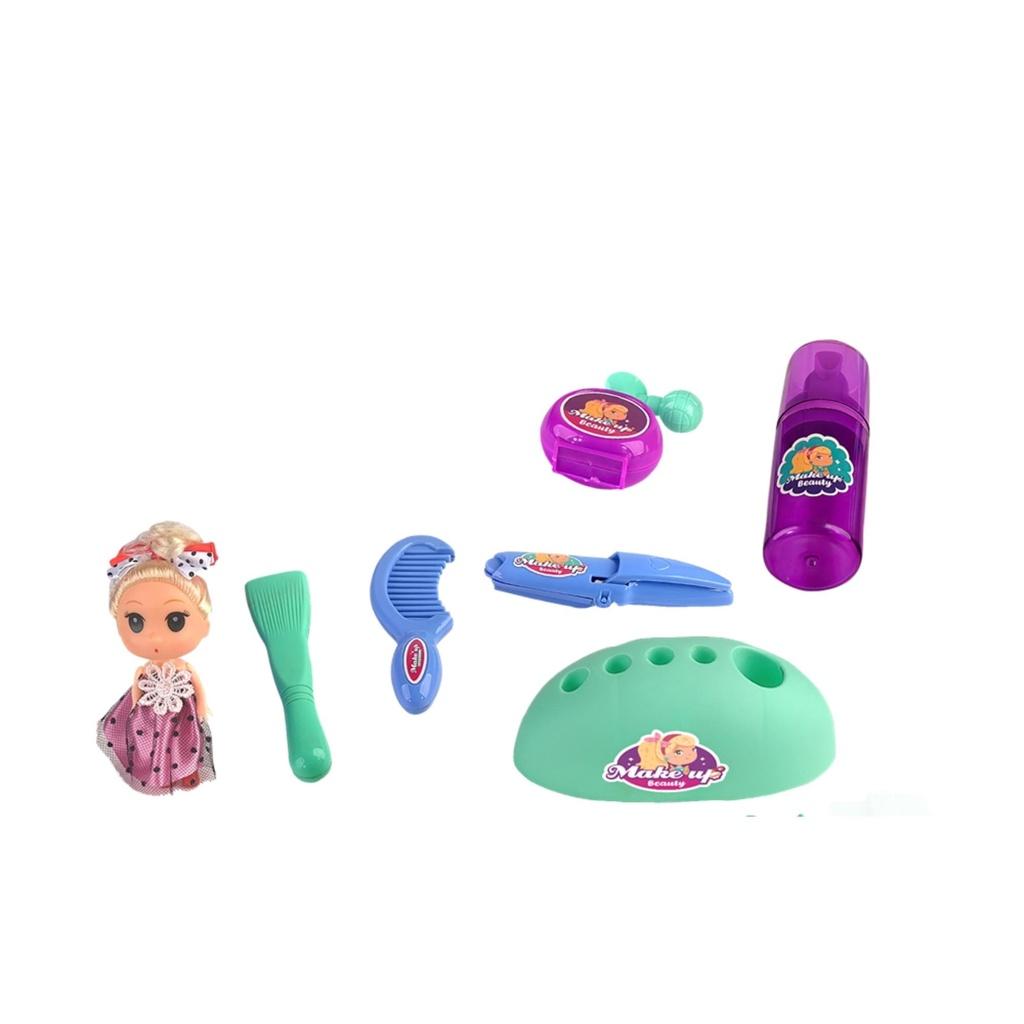 Brinquedo Maleta Kit Salão De Beleza Workshop Jr Para Crianças A Partir De 3 Anos Multikids
