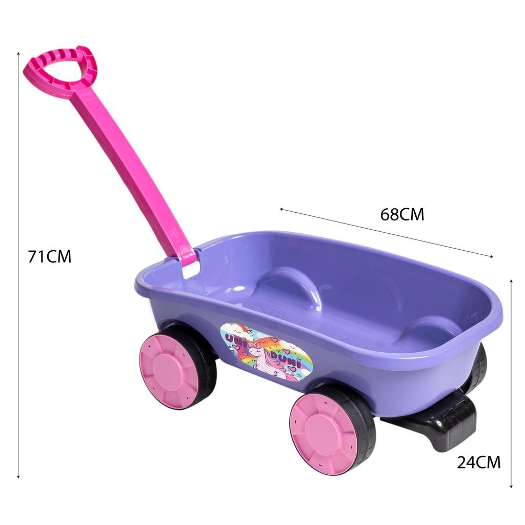 Carrinho De Praia Infantil Truck Uni Duni - Baby Hercules
