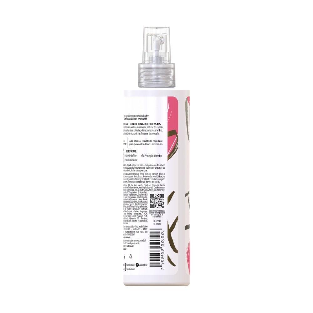 Defrizante Meu Liso Demais Spray Protetor Térmico Salon Line 240ml