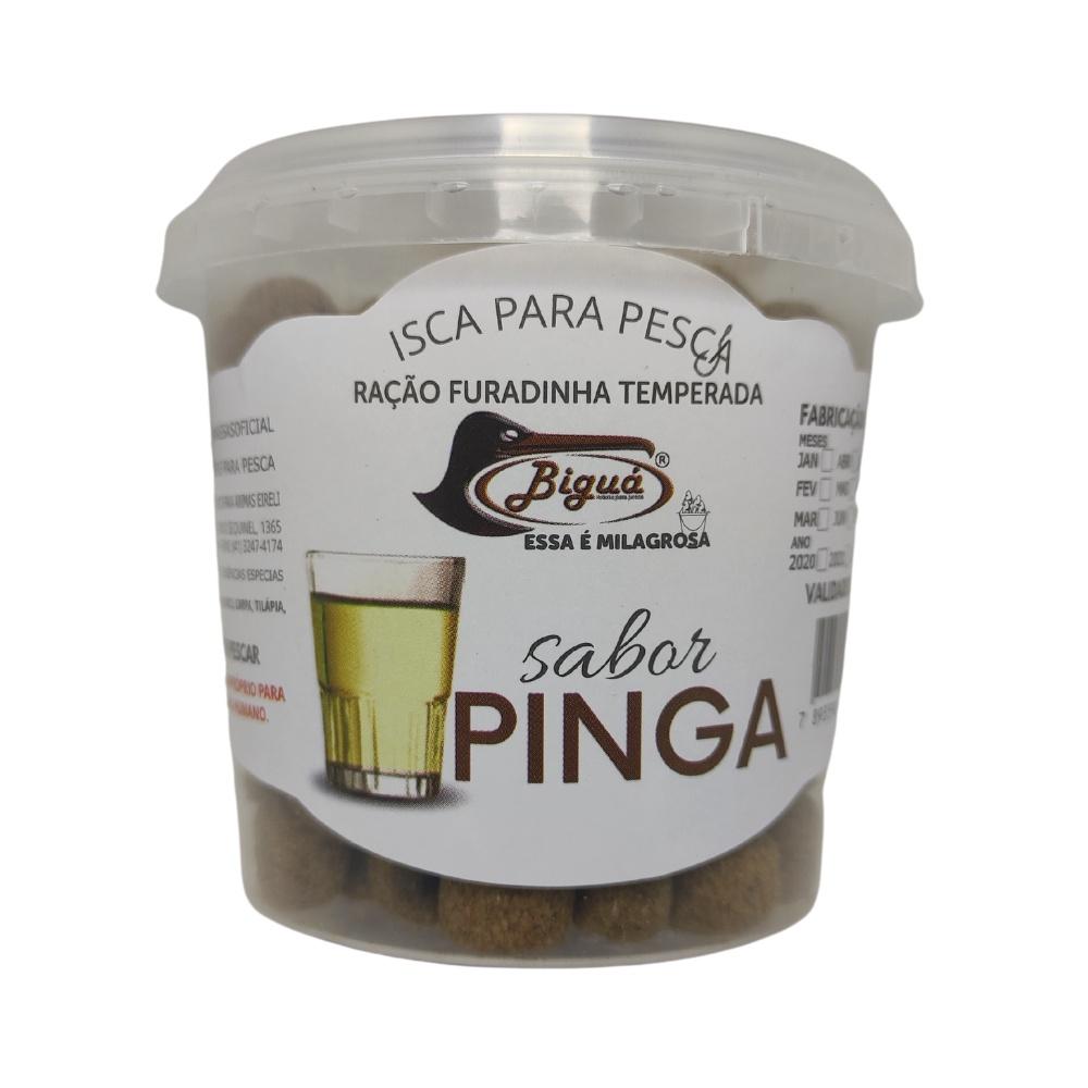 Ração Furadinha De Pesca Em Pesqueiro Tamba Pinga 90g Biguá
