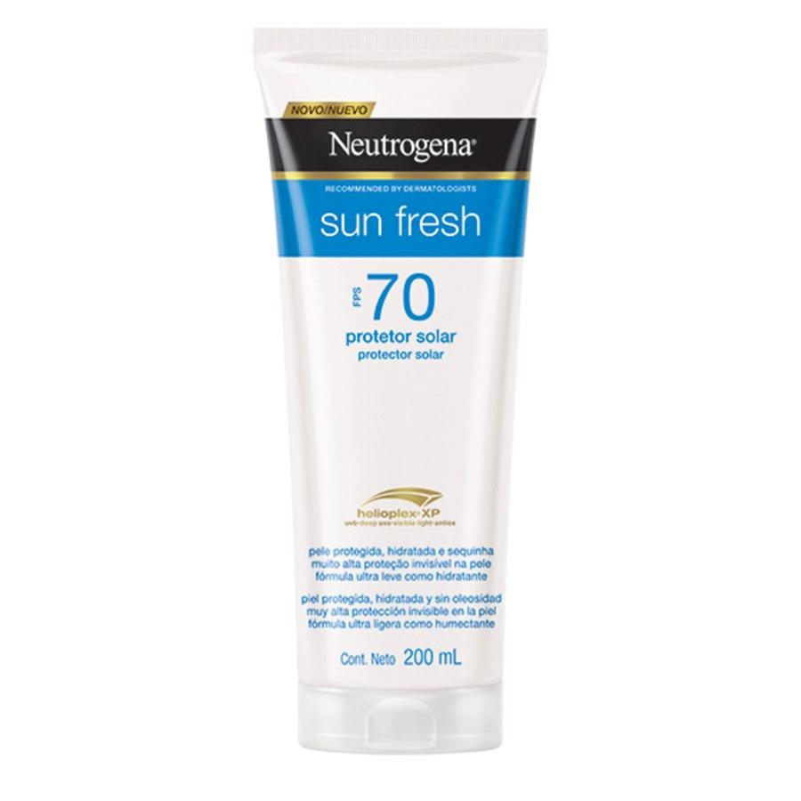 Kit Protetor Solar Neutrogena Fps70 Corporal + Facial Pele Oleosa